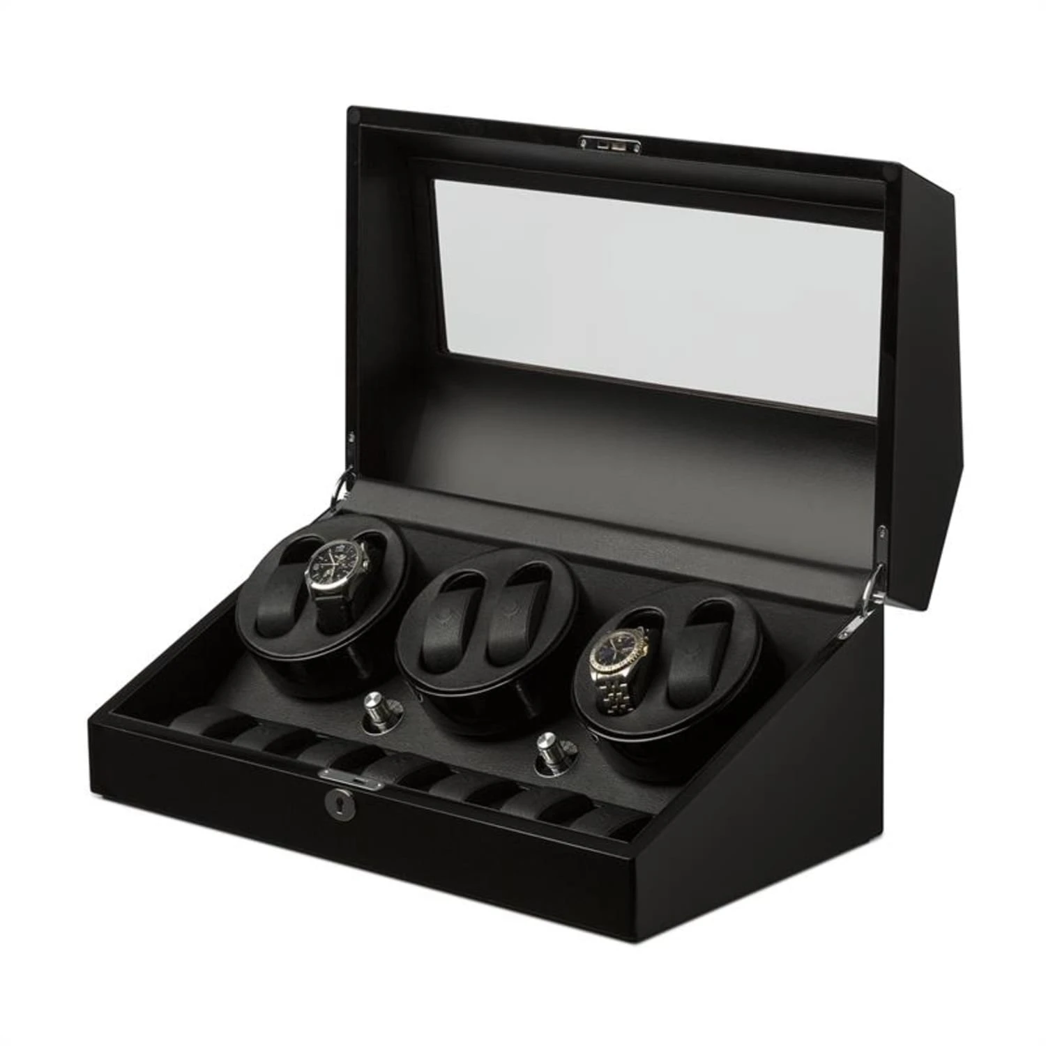 Uhrenbeweger Schaukasten Vitrine 13 Uhren Watch Winder 10 Uhrenbeweger Schaukasten Vitrine 13 Uhren Watch Winder – Bild 8