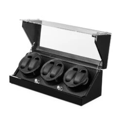 CA3PM Uhrenbeweger Für 6 Uhren Karbon-Optik -Klarstein Verkaufsgeschäft 10004397 yy 0006 logo