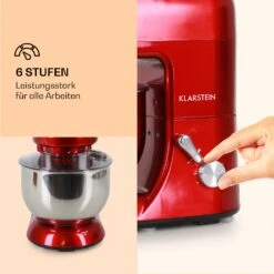 Lucia Küchenmaschine 3-in-1 2000 W / 2,7 PS 5 Ltr Edelstahl BPA-frei 12 Lucia Küchenmaschine 3-in-1 2000 W / 2,7 PS 5 Ltr Edelstahl BPA-frei -Klarstein Verkaufsgeschäft 10006254 de 0003 logo