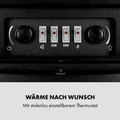 St. Moritz Elektrischer Kamin Elektrokamin Heizlüfter 2 Heizstufen 1650W/1850W Flammenillusion Rauchfrei 13 St. Moritz Elektrischer Kamin Elektrokamin Heizlüfter 2 Heizstufen 1650W/1850W Flammenillusion Rauchfrei -Klarstein Verkaufsgeschäft 10012128 de 0004 logo