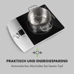 VariCook Single Einzel-Induktions-Kochfeld 1800W Timer 240°C 13 VariCook Single Einzel-Induktions-Kochfeld 1800W Timer 240°C -Klarstein Verkaufsgeschäft 10012195 de 0005 logo