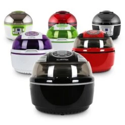 VitAir Heißluftfritteuse Schwarz 1400W Grillen Backen 9 Liter -Klarstein Verkaufsgeschäft 10021766 yy 0011 variant