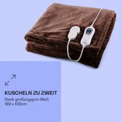 Dr. Watson XL Heizdecke 120W 3 Temperaturstufen 180x130 Cm Bedienteil 11 Dr. Watson XL Heizdecke 120W 3 Temperaturstufen 180x130 Cm Bedienteil -Klarstein Verkaufsgeschäft 10024005 de 0005 logo