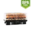 Bananarama Dörrautomat Schwarz 550W Trockner Dehydrator 6 Etagen 2 Bananarama Dörrautomat Schwarz 550W Trockner Dehydrator 6 Etagen -Klarstein Verkaufsgeschäft 10027831 yy 0001 titel Klarstein Bananarama Doerrautomat schwarz