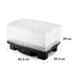 Bananarama Dörrautomat Schwarz 550W Trockner Dehydrator 6 Etagen 18 Bananarama Dörrautomat Schwarz 550W Trockner Dehydrator 6 Etagen -Klarstein Verkaufsgeschäft 10027831 yy 0009 detail Klarstein Bananarama Doerrautomat schwarz reedit