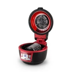 VitAir Turbo Heißluftfritteuse Rot-schwarz 1400W Grillen Backen 9l 19 VitAir Turbo Heißluftfritteuse Rot-schwarz 1400W Grillen Backen 9l -Klarstein Verkaufsgeschäft 10028289 yy 0007 titel Klarstein VitAir Heissluftfritteuse