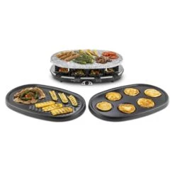 All-U-Can-Grill Raclette 4-in-1 Pancake Crêpes Steinplatte 8 Personen -Klarstein Verkaufsgeschäft 10028450 yy 0004 titel Klarstein All U Can Grill Raclettegrill 4in1