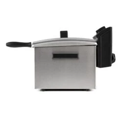 QuickPro XXL 3000 Fritteuse 5l 1,5kg 3000W Timer Edelstahl -Klarstein Verkaufsgeschäft 10029073 yy 0005 titel side Klarstein QuickPro XXL 3000 Fritteuse