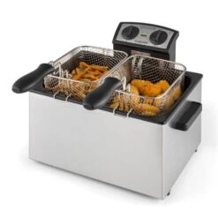 QuickPro XXL 3000 Fritteuse 5l 1,5kg 3000W Timer Edelstahl -Klarstein Verkaufsgeschäft 10029073 yy 0009 ambient Klarstein QuickPro XXL 3000 Fritteuse