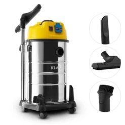 Reinraum Nass-Trocken-Sauger Industriesauger 1800W 30l Steckdose -Klarstein Verkaufsgeschäft 10029113 yy 0003 detail Klarstein Reinraum Nass Trocker Sauger reedit