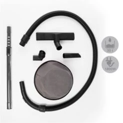 Reinraum Nass-Trocken-Sauger Industriesauger 1800W 30l Steckdose -Klarstein Verkaufsgeschäft 10029113 yy 0005 logo Klarstein Reinraum Nass Trocker Sauger reedit