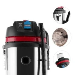 Reinraum Nass-Trocken-Sauger Industriesauger 2000W HEPA 60l Steckdose -Klarstein Verkaufsgeschäft 10029117 yy 0005 detail Klarstein Reinraum Industriesauger