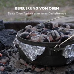 Hotrod 45 Dutch Oven BBQ-Topf 4,5 Qt / 4 Liter Gusseisen Schwarz 14 Hotrod 45 Dutch Oven BBQ-Topf 4,5 Qt / 4 Liter Gusseisen Schwarz -Klarstein Verkaufsgeschäft 10029165 de 0005 logo