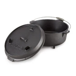 Hotrod 145 Dutch Oven BBQ-Topf 12 Qt / 11,4 Liter Gusseisen Schwarz -Klarstein Verkaufsgeschäft 10029168 yy 0005 logo