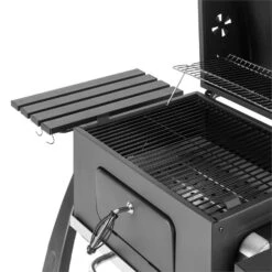 Bigfoot Holzkohlegrill Smoker BBQ-Grill 55 X 40 Cm Stahl Schwarz 16 Bigfoot Holzkohlegrill Smoker BBQ-Grill 55 X 40 Cm Stahl Schwarz -Klarstein Verkaufsgeschäft 10029763 yy 0007 detail Klarstein Bigfoot BBQ Grill Smoker