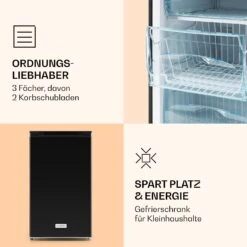 Garfield XL Gefrierschrank 4-Sterne 69L 80W Betriebsgeräusch: 41 DB 11 Garfield XL Gefrierschrank 4-Sterne 69L 80W Betriebsgeräusch: 41 DB -Klarstein Verkaufsgeschäft 10029788 de 0003 logo