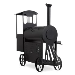 Dampflok Smoker Grill 3 Mm Stahl Schwarz 11 Dampflok Smoker Grill 3 Mm Stahl Schwarz -Klarstein Verkaufsgeschäft 10030555 yy 0004 titel Train Grill