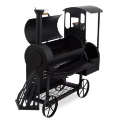 Dampflok Smoker Grill 3 Mm Stahl Schwarz 13 Dampflok Smoker Grill 3 Mm Stahl Schwarz -Klarstein Verkaufsgeschäft 10030555 yy 0006 front Train Grill