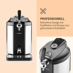 Skal Bierzapfanlage Bierkühler 5l Fässer CO2 Edelstahl 11 Skal Bierzapfanlage Bierkühler 5l Fässer CO2 Edelstahl -Klarstein Verkaufsgeschäft 10030663 de 0003 logo