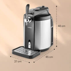 Skal Bierzapfanlage Bierkühler 5l Fässer CO2 Edelstahl 15 Skal Bierzapfanlage Bierkühler 5l Fässer CO2 Edelstahl -Klarstein Verkaufsgeschäft 10030663 yy 0007 logo
