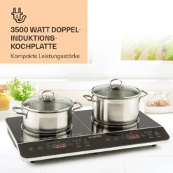 VariCook Slim Doppel-Induktionskochplatte 3500 W Timer 240° C Touch -Klarstein Verkaufsgeschäft 10030684 de 0003 logo