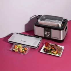 FoodLocker Slim Vakuumierer 130W Doppelte Schweißnaht -Klarstein Verkaufsgeschäft 10030778 yy 0003 logo