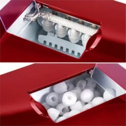 Ice Volcano 2G Eismaschine LED 12kg Je 24h 2l 6-12min Rot -Klarstein Verkaufsgeschäft 10030849 yy 0008 detail Klarstein Ice Volcano 2G Eismaschine rot reedit v3