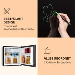 Spitzbergen Aca Kühlschrank 46 Liter 4-Liter-Gefrierfach 1 Boden -Klarstein Verkaufsgeschäft 10031181 de 0003 logo