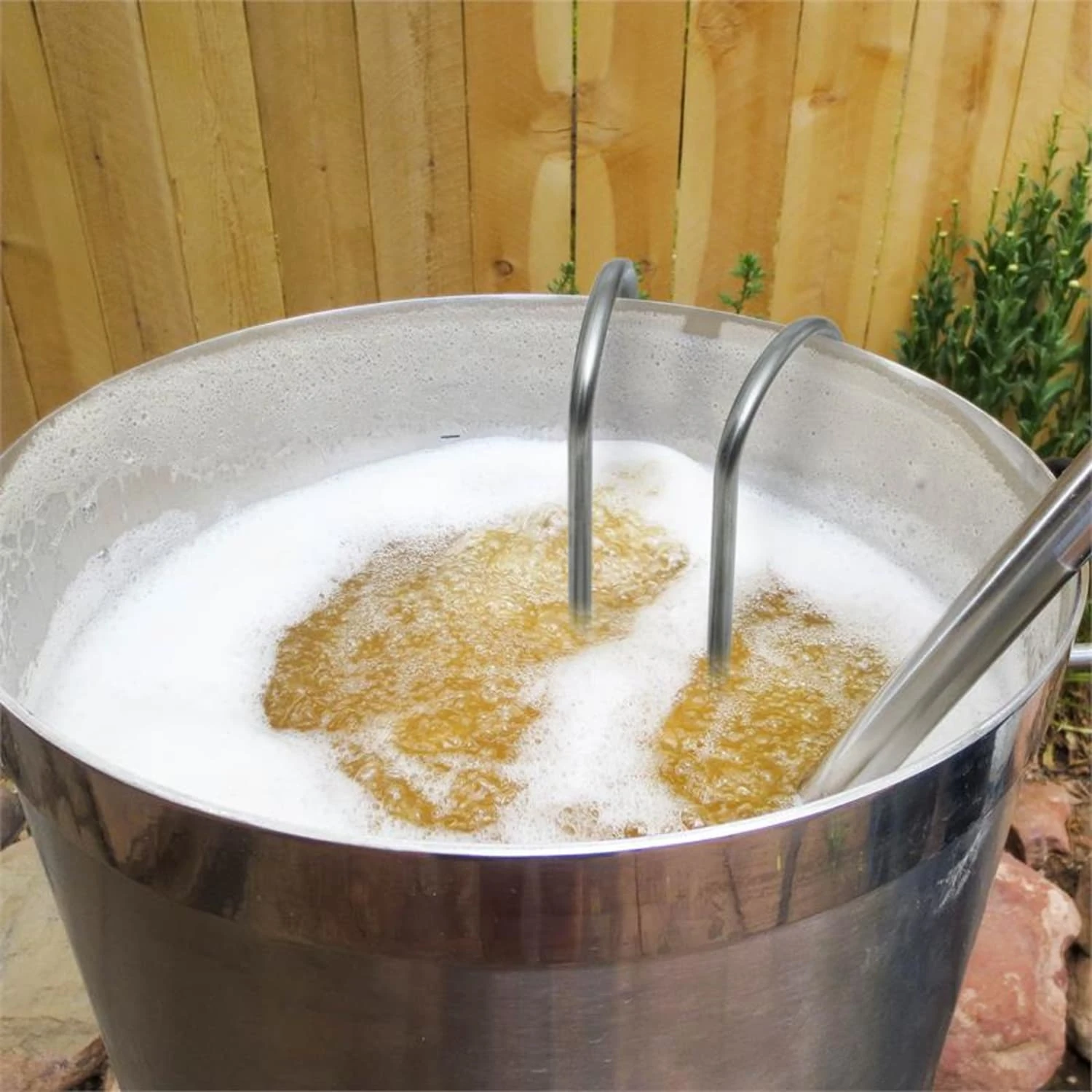 Aufwärtsspirale Eintauchkühler Maische-Kühler 10 Schleifen Ø25,5cm 4 Aufwärtsspirale Eintauchkühler Maische-Kühler 10 Schleifen Ø25,5cm – Bild 2