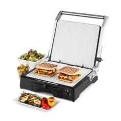 Burgermeister 3-in-1 Kontaktgrill Tischgrill Paninimaker 2000W -Klarstein Verkaufsgeschäft 10031664 yy 0006 titel Klarstein Burgermeister 3in1 Kontaktgrill