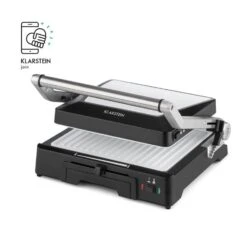 Burgermeister 3-in-1 Kontaktgrill Tischgrill Paninimaker 2000W -Klarstein Verkaufsgeschäft 10031664 yy 0007 logo Klarstein Burgermeister 3in1 Kontaktgrill