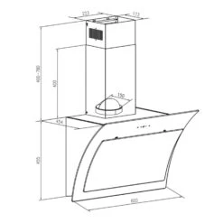 Sabia Dunstabzugshaube Sicherheitsglas Kopffrei 60cm Wandanbau Schwarz 17 Sabia Dunstabzugshaube Sicherheitsglas Kopffrei 60cm Wandanbau Schwarz -Klarstein Verkaufsgeschäft 10031680 yy 0007 logo Klarstein Sabia Dunstabzugshaube schwarz