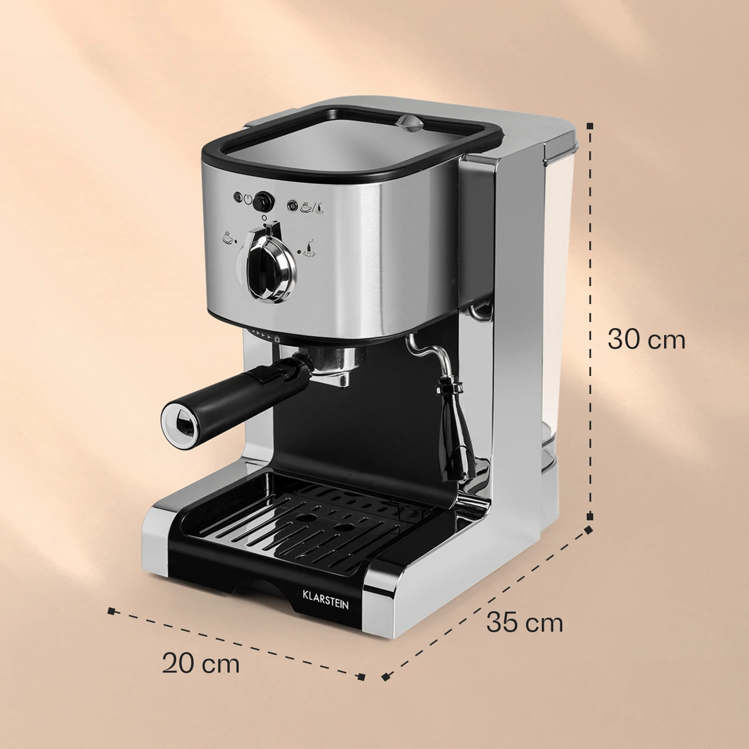 Passionata 20 Espressomaschine 20 Bar 6 Tassen 1,25 Liter Milchschaum 10 Passionata 20 Espressomaschine 20 Bar 6 Tassen 1,25 Liter Milchschaum – Bild 8