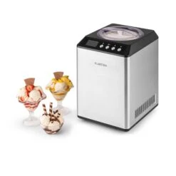 Vanilly Sky Family Eiscremebereiter Frozen Yoghurt 250W 2,5l Silber -Klarstein Verkaufsgeschäft 10031846 yy 0009 titel Klarstein Vanilly Sky Family Eiscremebereiter silber