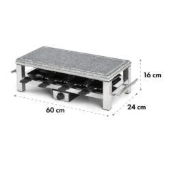 Schmelzlette Raclette 1500W Naturstein-Platte Edelstahlgehäuse 14 Schmelzlette Raclette 1500W Naturstein-Platte Edelstahlgehäuse -Klarstein Verkaufsgeschäft 10032028 yy 0006 logo Klarstein Schmelzlette Raclette 1500W Edelstahl