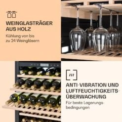 Vinovilla Grande 165 Built-in Duo Weinkühlschrank 425l 165Fl. Glastür 15 Vinovilla Grande 165 Built-in Duo Weinkühlschrank 425l 165Fl. Glastür -Klarstein Verkaufsgeschäft 10032034 de 0006 logo