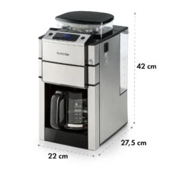 Aromatica X Kaffeemaschine Mahlwerk Glaskanne Aroma+ Edelstahl 21 Aromatica X Kaffeemaschine Mahlwerk Glaskanne Aroma+ Edelstahl -Klarstein Verkaufsgeschäft 10032102 yy 0010 logo