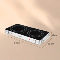 VariCook Duo Kochplatte 3000W Edelstahlgehäuse Tragegriffe 13 VariCook Duo Kochplatte 3000W Edelstahlgehäuse Tragegriffe -Klarstein Verkaufsgeschäft 10032124 yy 0006 logo