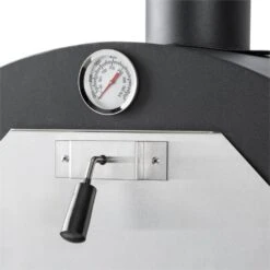 Pizzaiolo Perfetto Pizzaofen 30,5x30,5cm Echtstein 1,2mm Stahl Mobil -Klarstein Verkaufsgeschäft 10032130 yy 0008 detail pizzaiolo perfet pizzaofen