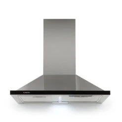 Galina Dunstabzugshaube Abluft 60 Cm 350 M³/h LED Edelstahl Acrylglas -Klarstein Verkaufsgeschäft 10032137 yy 0003 front Klarstein Galina Dunstabzugshaube Acrylglas