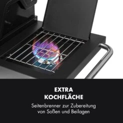 Tomahawk 4.2 SBG Gasgrill 6 Brenner 20,7 KW 64x42cm Grill Edelstahl -Klarstein Verkaufsgeschäft 10032308 de 0006 logo