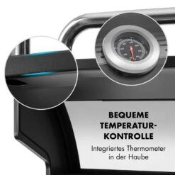 Tomahawk 4.2 SBG Gasgrill 6 Brenner 20,7 KW 64x42cm Grill Edelstahl -Klarstein Verkaufsgeschäft 10032308 de 0008 logo