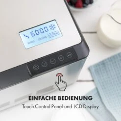 Dolce Bacio Eiscremebereiter Kompressor 2l LCD-Display Touch Edelstahl 17 Dolce Bacio Eiscremebereiter Kompressor 2l LCD-Display Touch Edelstahl -Klarstein Verkaufsgeschäft 10032322 de 0006 logo