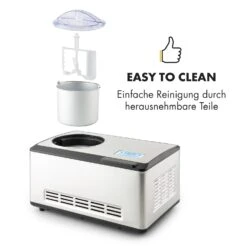 Dolce Bacio Eiscremebereiter Kompressor 2l LCD-Display Touch Edelstahl 18 Dolce Bacio Eiscremebereiter Kompressor 2l LCD-Display Touch Edelstahl -Klarstein Verkaufsgeschäft 10032322 de 0007 logo