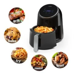 AirVital Heißluftfritteuse 1300W 2,5l CeraPlus-Antihaft Touch Schwarz 12 AirVital Heißluftfritteuse 1300W 2,5l CeraPlus-Antihaft Touch Schwarz -Klarstein Verkaufsgeschäft 10032332 yy 0003 logo Klarstein AirVital Heissluftfritteuse 1300W schwarz