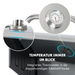 Lucifer 2.0-T Gasgrill 2 X 3,5 KW Brenner 45x44cm Grill Edelstahl 17 Lucifer 2.0-T Gasgrill 2 X 3,5 KW Brenner 45x44cm Grill Edelstahl -Klarstein Verkaufsgeschäft 10032455 de 0007 logo