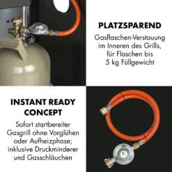 Lucifer 2.0-T Gasgrill 2 X 3,5 KW Brenner 45x44cm Grill Edelstahl 18 Lucifer 2.0-T Gasgrill 2 X 3,5 KW Brenner 45x44cm Grill Edelstahl -Klarstein Verkaufsgeschäft 10032455 de 0008 logo