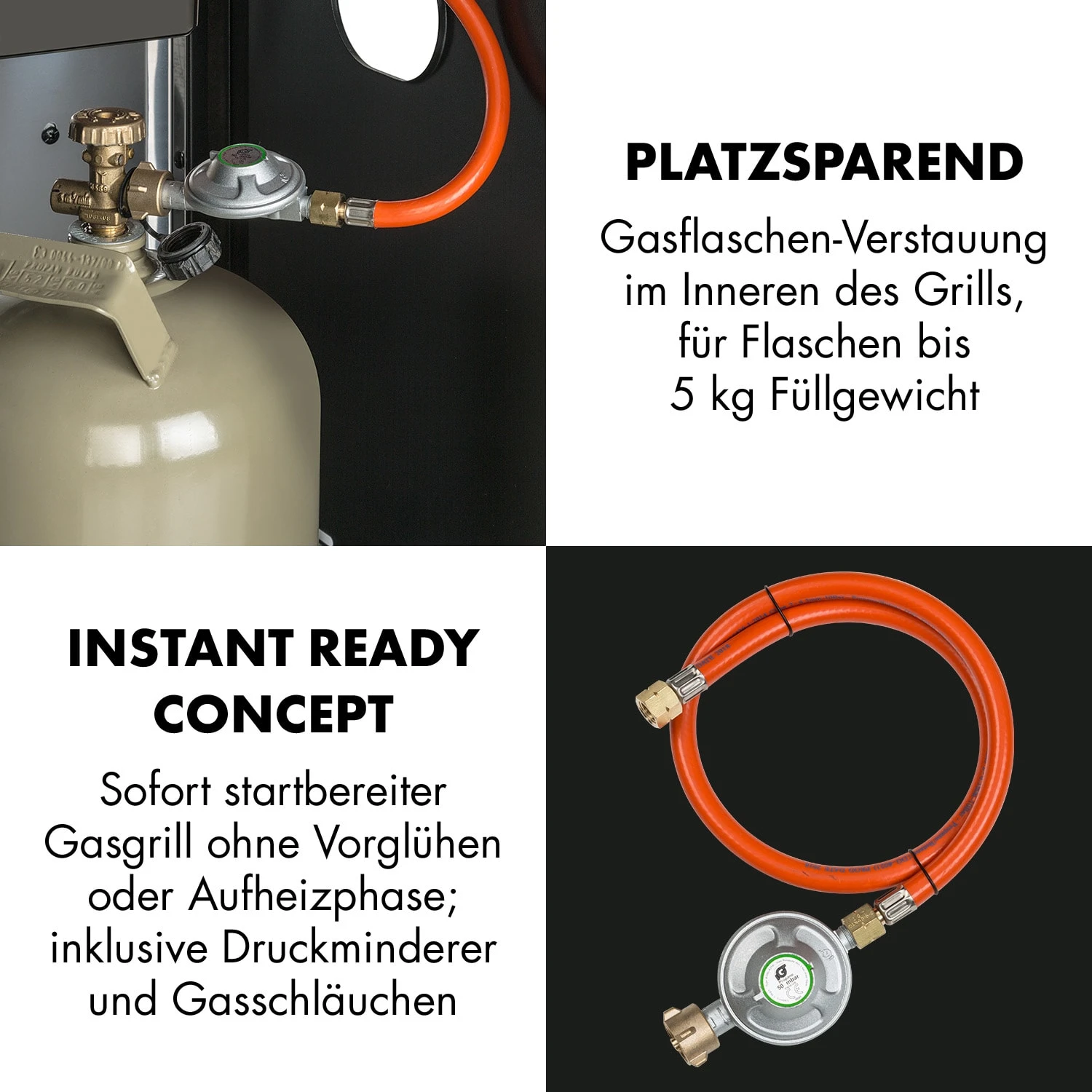 Lucifer 2.0-T Gasgrill 2 X 3,5 KW Brenner 45x44cm Grill Edelstahl 9 Lucifer 2.0-T Gasgrill 2 X 3,5 KW Brenner 45x44cm Grill Edelstahl – Bild 7