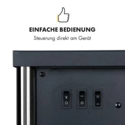 Copenhagen Elektrischer Kamin 950/1900W Thermostat Glasfront -Klarstein Verkaufsgeschäft 10032588 de 0005 logo