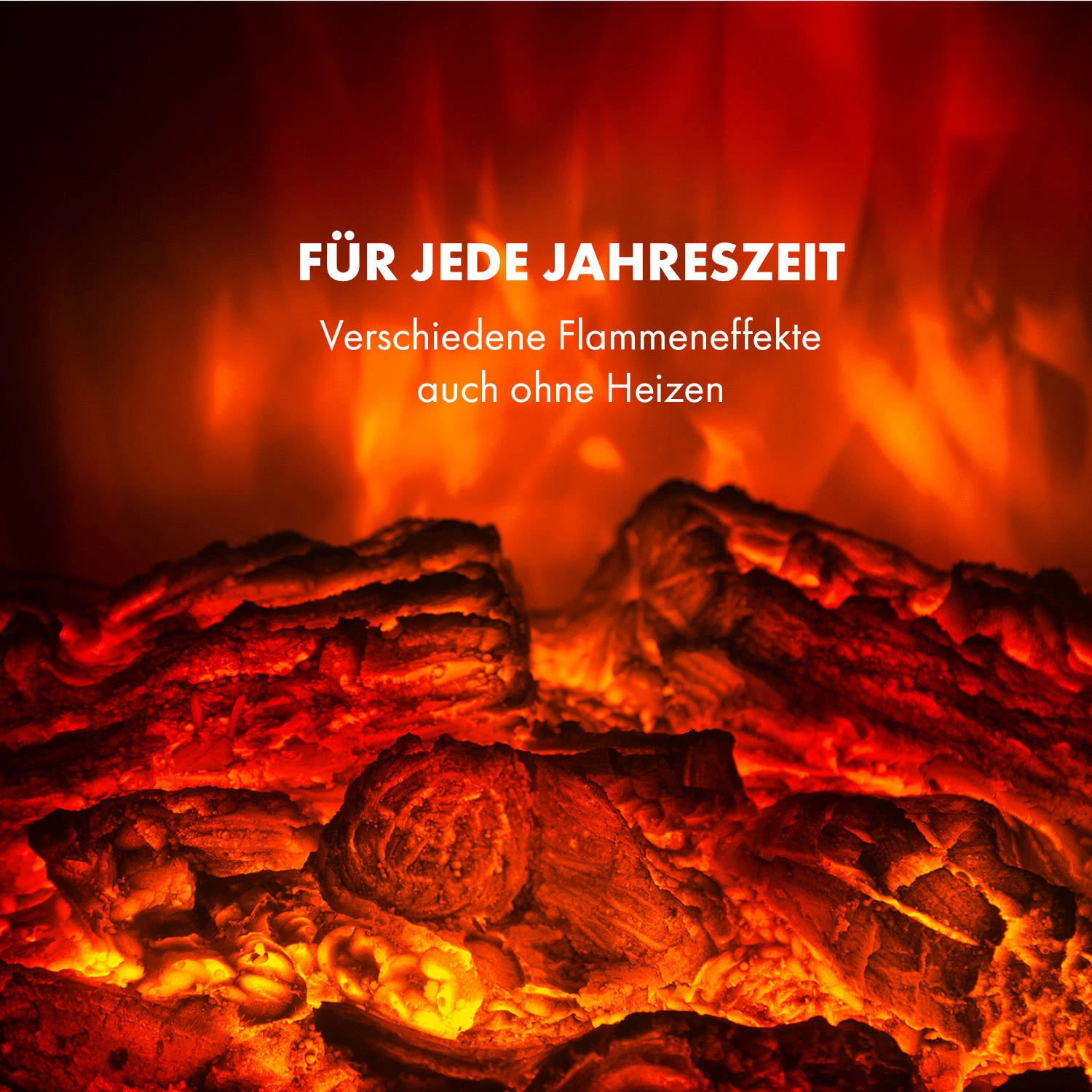 Bormio Elektrischer Kamin 950/1900W Thermostat Wochentimer 9 Bormio Elektrischer Kamin 950/1900W Thermostat Wochentimer – Bild 7